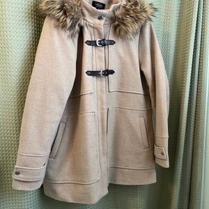 Winter jacket with faux fur